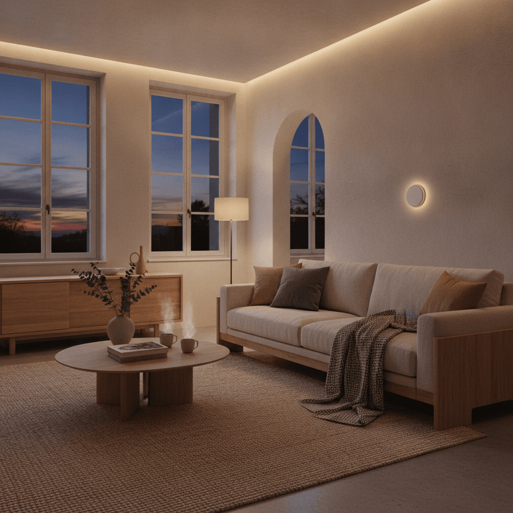 Détecteur de mouvement connecté pour allumer une lumière automatiquement