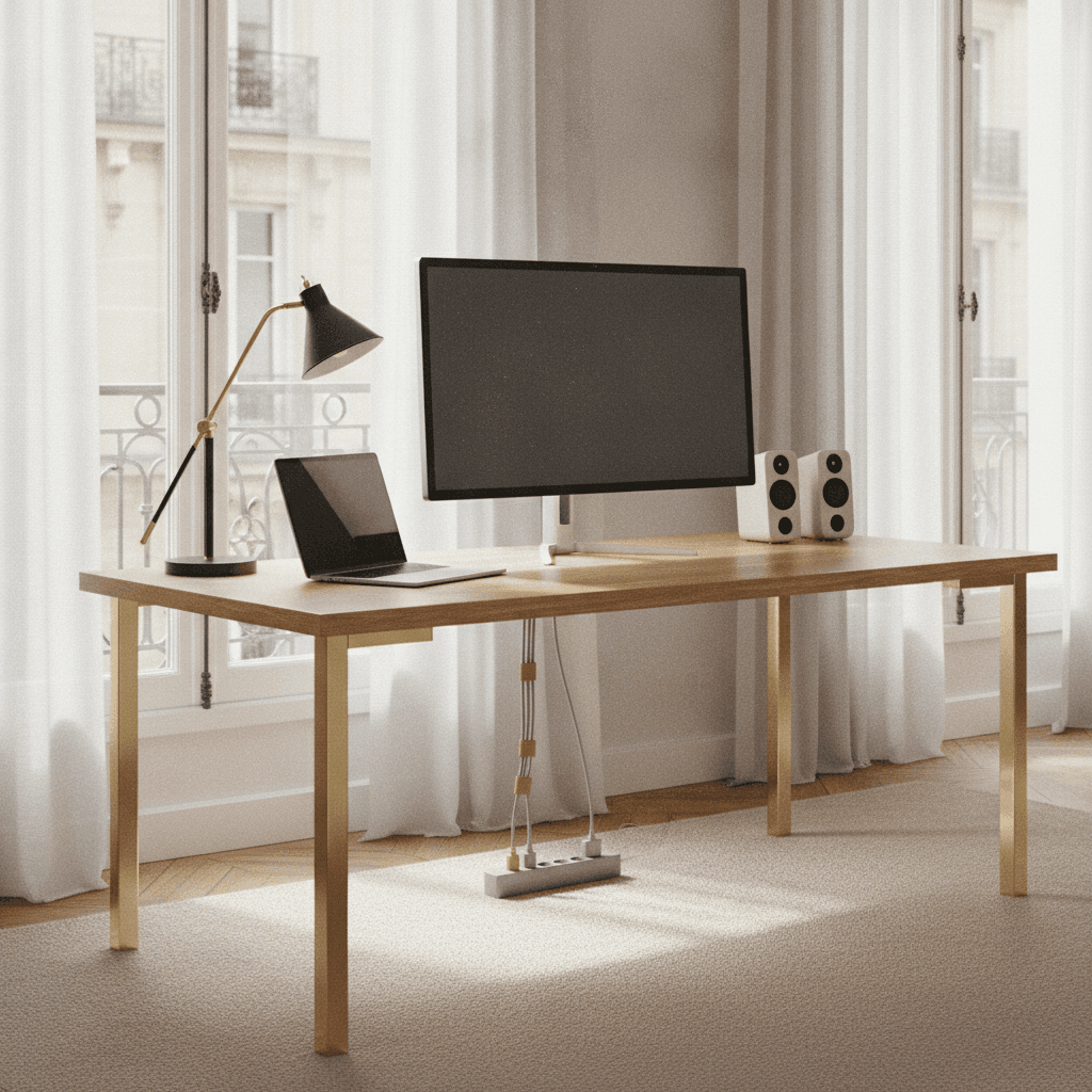 Multiprise connectée pour bureau : couper les veilles et mesurer la conso