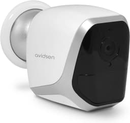Avidsen - Caméra IP WiFi exterieure/interieure- Connectée wifi - plug and play -autonome sur piles ou Adaptateur USB - détecteur de mouvement -720p - vision a 110° - éclairage infrarouge